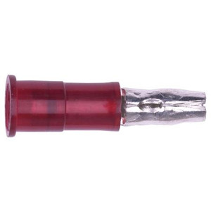 Wireless Solutions Vinyl insulated male bullet connector with insulation grip For wire sizes 16-14 ga. Single Component did not migrate - Inactive