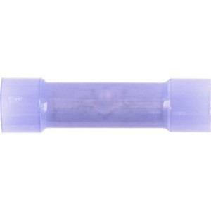 HAINES PRODUCTS nylon insulated butt connector for wire sizes 16-14 gage. 500 per box.