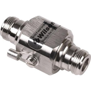 WILSONPRO Lightning Protector 0-3 GHz, replaceable gas capsule, weatherproof, .2dB insertion loss, N female connectors 50 Ohm impedence.