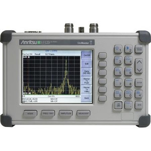 ANRITSU Cable Sweeper, 2 MHz to 6 GHz. Built in Spec Analyzer, 100 kHz to 6 GHz With color screen and N-F connectors. *Calibration Components Required