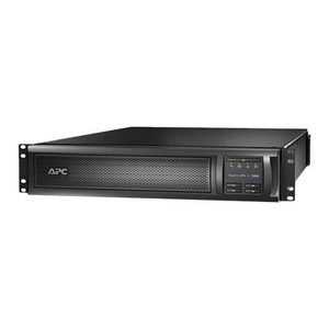 APC Smart-UPS 2700 Watts / 3000VA Rack/Tower LCD 100-127V with network card. 120V input/output. Height 2 U. Includes PowerChute software.