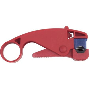 RF INDUSTRIES 50 Ohm Coaxial Cable Stripper strips .400 braid for preparing connectors. Replacement Blade Kit is TESSCO #448930