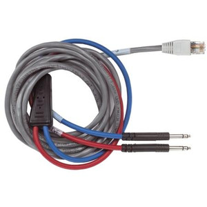 POMONA Two Bantam Plug (M) to RJ48 Cable Length 8 Ft. Nickel plated, shielded cable rating 300 VRMS @ 0.5 amps
