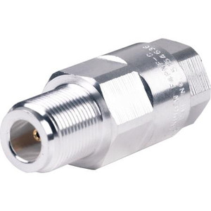 COMMSCOPE N-female Connector for FSJ4-50B superflexible cable. Captivated center pin. Silver body & Gold center pin.