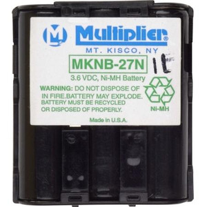 MULTIPLIER NiMH battery for the Kenwood TK3130. 3.6V, 1800 mAh.