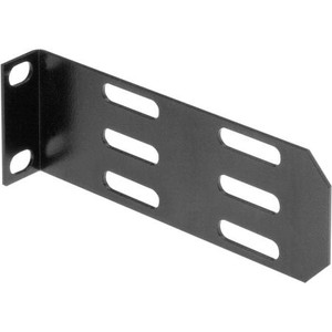 BUD INDUSTRIES Adapter Mounting Bracket. Converts 23-24" equipment rack space to 19" equipment. 1 3/4" rack space. Black. Includes mounting hardware.Sold in pai