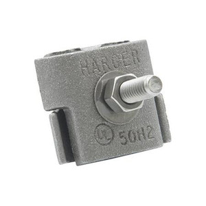 HARGER aluminum parallel splice. Single bolt, general purpose clamp w/ 1 1/2" of contact surface. Use with all main size cables & round members up to 5/8" dia.