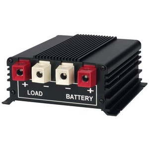 SAMLEX battery backup module with charging for desktop and rackmount linear or switching power supplies.