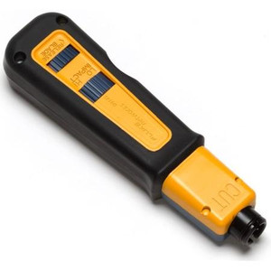 FLUKE NETWORKS SoftTouch D914S Ergonomic Impact Tool design comes with a combination Eversharp 66/110 blade. Soft rubber grip handle