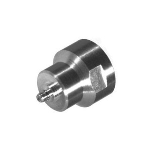 RF INDUSTRIES MMCX male unidapt connector. Use with female barrel to create inter-series adapters.