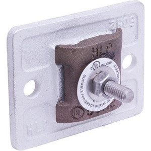 HARGER Tinned bronze bonding plate. 8" square bonding plate. Accepts all cables thru 4/0. Has two 3/8" mounting holes.