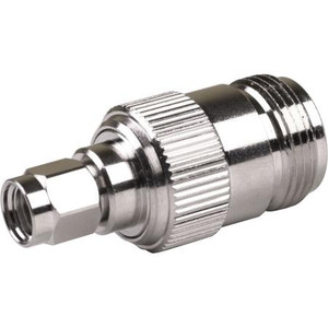 RF INDUSTRIES Reverse Polarity/Gender SMA male to standard N Female adapter.