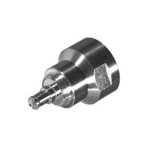 RF INDUSTRIES MCX male unidapt connector. Use with female barrel to create inter-series adapters.