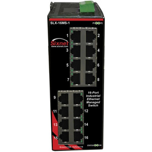 Red Lion Controls 16Port 10/100 Managed DIN-Rail Ethernet Switch