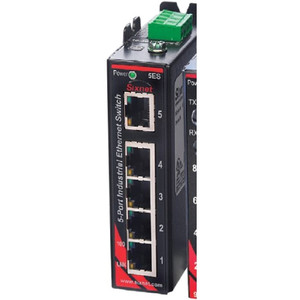 Red Lion Controls 5 Port Unmanaged Ethernet Switch w/ 1 SC Fiber