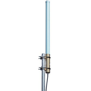 TELEWAVE 406-512 MHz fiberglass collinear antenna. Omni, 2.5dB gain, 500 watt. Direct N female term. Includes mount hardware.