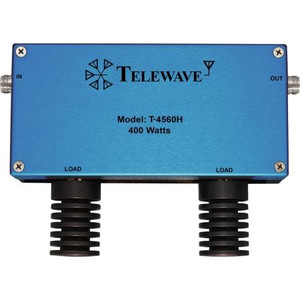TELEWAVE 440-475 MHz dual isolator. 400 watts. 50 ohm impedance. For high power applications. *Factory tune .
