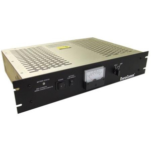 DURACOMM rack mount power supply with meters. 90-264 VAC input, 12-15 VDC output. 40 Amps continuous.