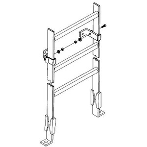 B-LINE BY EATON runway standoff kit. Attaches to wall and side rung off cable ladder. 2/5" of standoff. Use with 1.5" wide ladder rungs. Set of two.