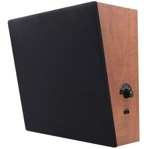 SPECO 8" wall baffle speaker offers wide dispersion 120° conical coverage, 85" coaxial driver, the WB86T capable of 10W RMS (279253), volume control optional