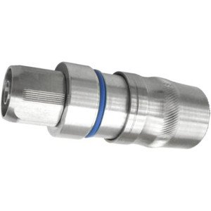 JMA UPL N Male Straight Compression connector. For use only with 1/2" Trilogy cable AP6012J50 & APC012J50.