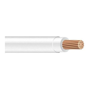 MULTIPLE 12AWG 19 stranded insulated copper wire. White jacket. 500' reel.