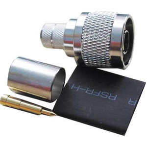 SURECALL Weather resistant stainless steel N male connector.