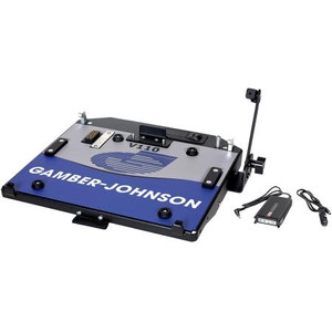 GAMBER JOHNSON Getac V110 Docking Station Kit includes screen support and Lind external power supply.