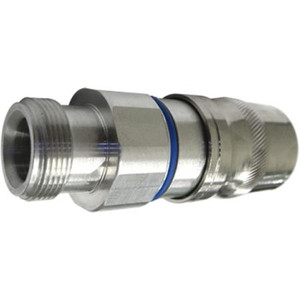 JMA Mini DIN/F Connector for 1/2" Annular Plenum Cable. For use with Andrew type cable.
