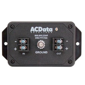 AC DATA SYSTEMS 30VDC Surge Suppressor. Provides heavy-duty surge capability with low let-through voltages for DC power and signal circuits up to 20 kA.