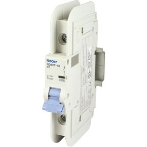 CARBER POWER TECHNOLOGIES Standard DC Circuit Breaker, 1-Pole, 120 VAC, 25 AMP Standard 35mm DIN rail mounting.