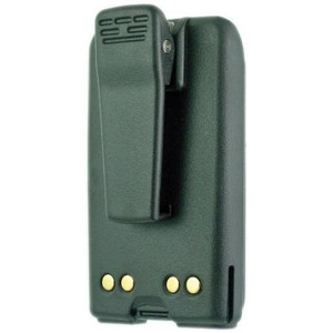 MULTIPLIER NiMH battery with clip for Motorola Mag One / BPR40 radios. 7.2v, 1300 mAh. Equivalent to PMNN4071