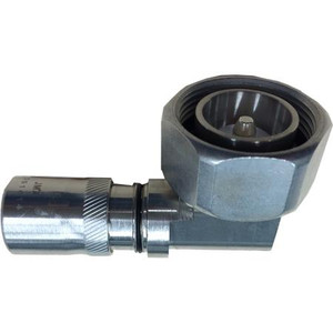 JMA WIRELESS 50 Ohm DIN Male Right Angle DIN Male Connector for 1/4" Foam Cables