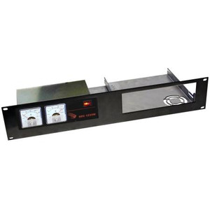 SAMLEX (1) Switching power supply. 30A continuous, 35A intermittent, 2.5Hx8.0Lx 7.3W. 115/230V w/ (1) rack mnt plate w/ capacity for (2) supplies.