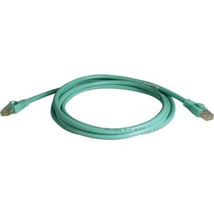 TRIPP LITE 25' Augmented Cat6a Snagless 10G Certified Patch Cable, (RJ45 M/M) - Aqua.