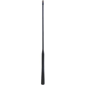 LAIRD 145-155 MHz 10.5" injection molded portable antenna with 5/16"-32 x 3/8" thread KR connector.