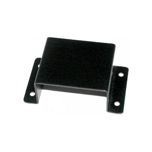 LIND ELECTRONICS Mounting bracket for for Lind 70-watt plastic DC/DC power adapters. Black finish.