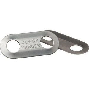 HARGER Stainless Steel Belleville Washer. 2 Hole, 1" Spacing, 3/8" Bolt Size. 10 Pack.