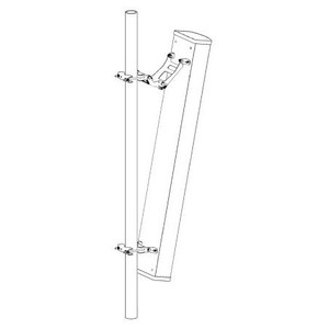 AMPHENOL Scissor Tilt Mounting Kit to fit 2-4.5" diameter pole. 0-19 deg mech tilt at 39" bracket space or 0-12 deg mechanical tilt at 67" bracket space.