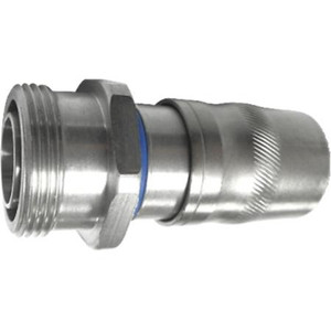 JMA UPL 7-16 Din Female Straight Compression connector. For use with 1/2" Superflexible Plenum cable, Andrew HS4RP.