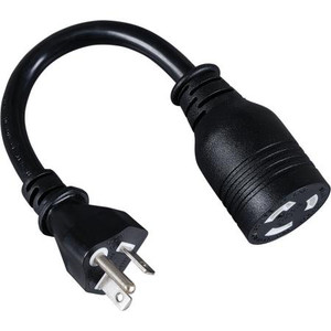 TRIPP LITE Heavy-Duty Power Adapter cord, 20A, 12AWG (NEMA-L5-20R to NEMA-5-20P) 6". UL Listed.