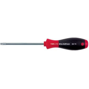 WIHA T10 TORX 527 MicroFinish Non Slip Grip Screwdriver. Ergonomic Molded On Handle For Maximum Torque. Exact Fit Machined Tips, CRM72 Tool Steel Blades.