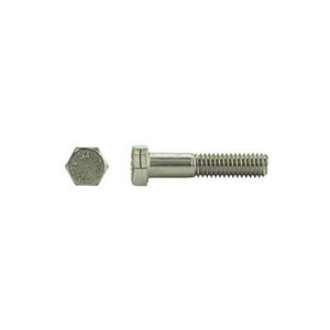 UNEEDA BOLT 1/4-20x1-1/4" Unslotted Hex Head Bolt Stainless Steel 100 PK
