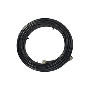 SURECALL 30' SC-400 Jumper. Made of SC-400 cable with N Male connectors on both ends. Black jacket.