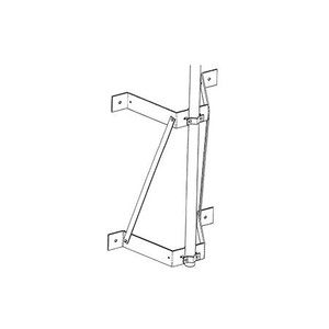 ROHN Diagonal Strap Kit for WM Series Mast Mounts