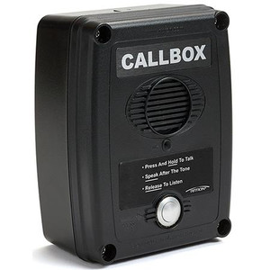 RITRON Q Series 2-Way Radio Call Box. VHF Licensed Business Band Frequencies 150-165 MHz, Black, Default Frequencies