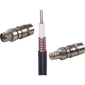 VENTEV 10 foot long jumper cable consisting of LCF12-50 (SKU 70393) with UXP N Male (SKU 369479) and UXP N Female (SKU 399239) connectors.