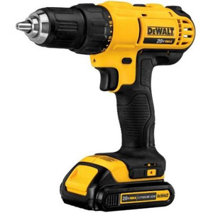 DEWALT 20V MAX Lithium-Ion Compact Drill and Driver Kit. Compact, light design fits into tight areas. High performance motor delivers 300W.