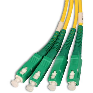 TII TECHNOLOGIES 5M SC/APC - SC/APC Duplex Patch Cord - SM Color: Yellow / Orange