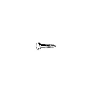 MICROFLECT 3/8" x 1 1/2" galvanized lag screw only. 10 per package. .